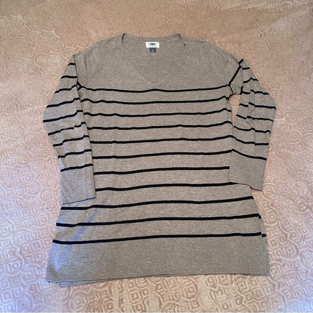 Old Nacy. Tunic striped sweater. Size M.
